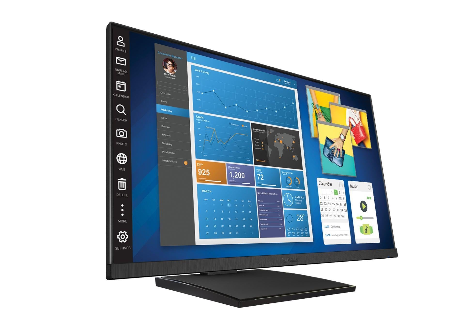 Planar Helium PCT2435 Touch Screen Monitor 997-9363-00