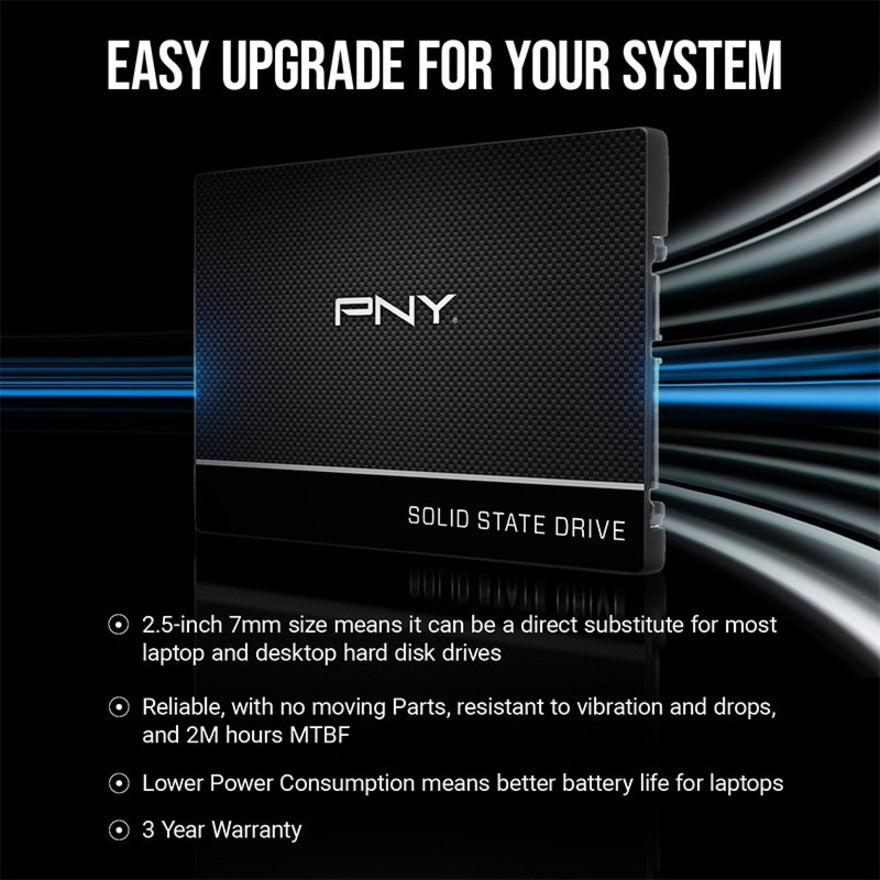 Pny Cs900 2.5" 4Tb Sata Iii 3D Nand Internal Solid State Drive (Ssd) Ssd7Cs900-4Tb-Rb