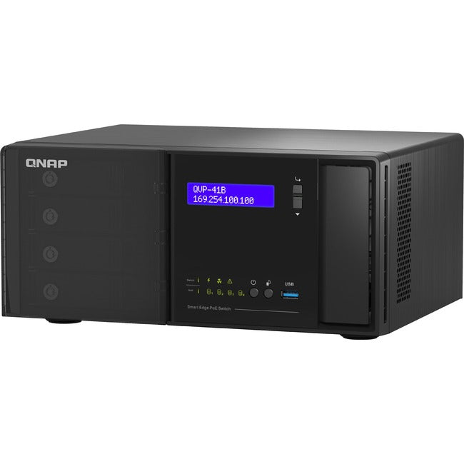 Qnap Nvr Server X Smart Poe Switch, Building Complete Surveillance Network