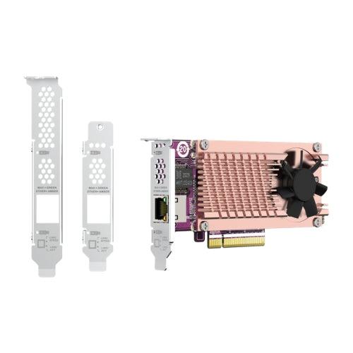 Qnap Qm2 Card Interface Cards/Adapter Internal Pcie
