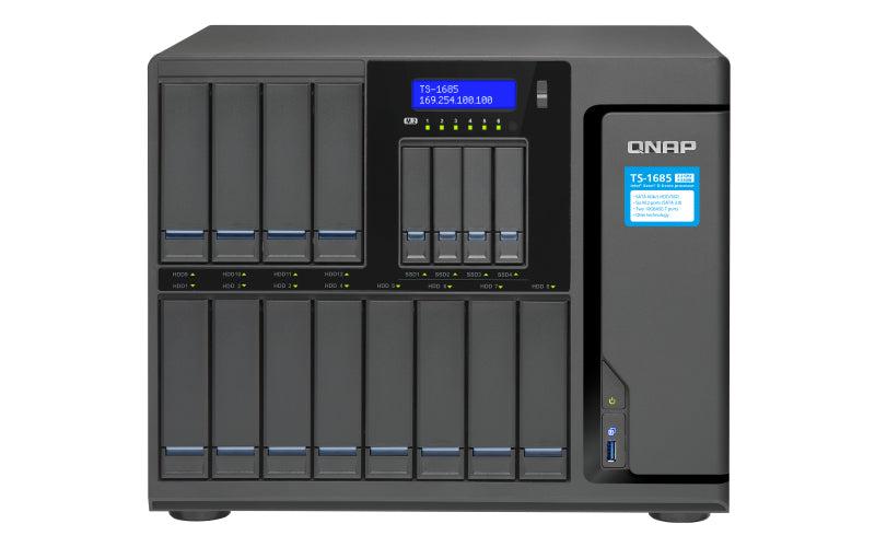 Qnap Ts-1685 Nas Desktop Ethernet Lan Black D-1531