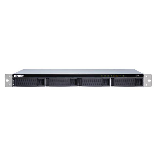 Qnap Ts-431Xeu-8G-Us Short Depth Rackmount Nas With Quad-Core Cpu And 10Gbe Sfp+ Port For Smb