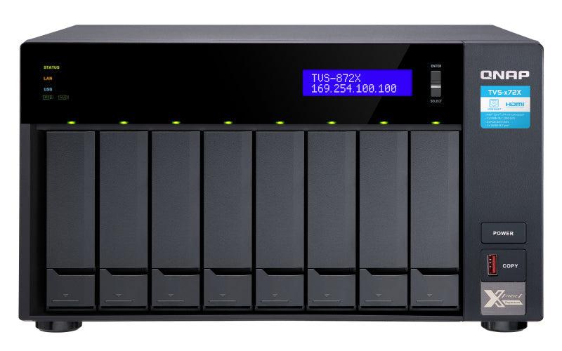 QNAP TVS-872X-i3-8G-US NAS Storage Solution