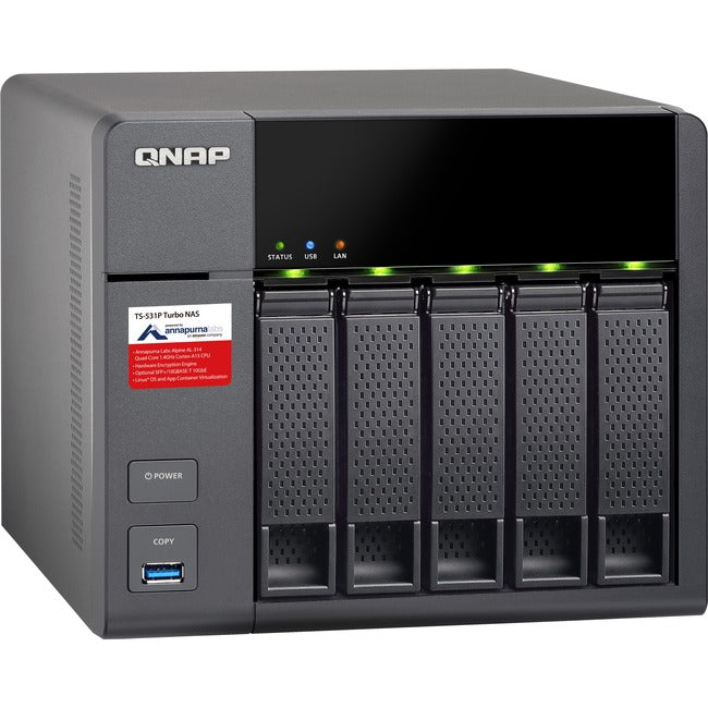 Qnap Turbo Nas Ts-531P Nas Server