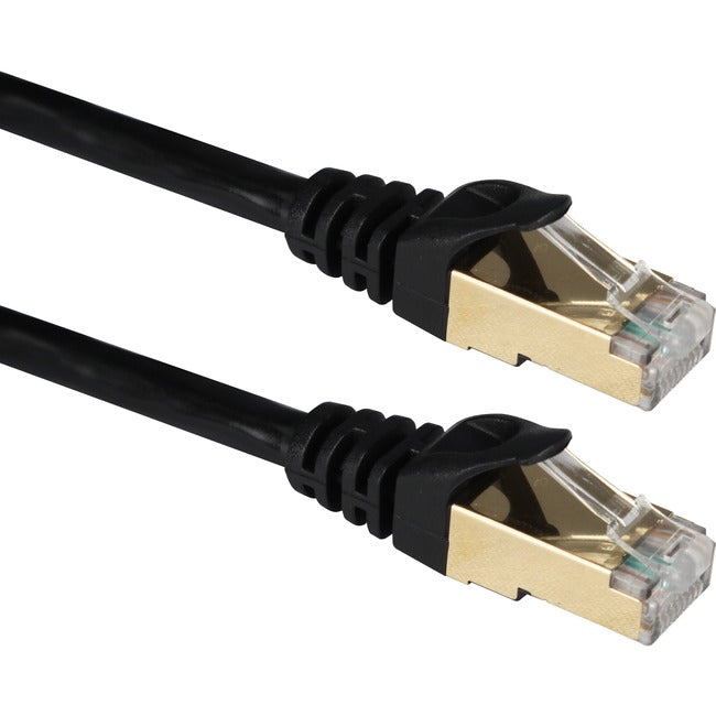 Qvs 25Ft Cat7 10Gbps S-Stp Flexible Molded Patch Cord