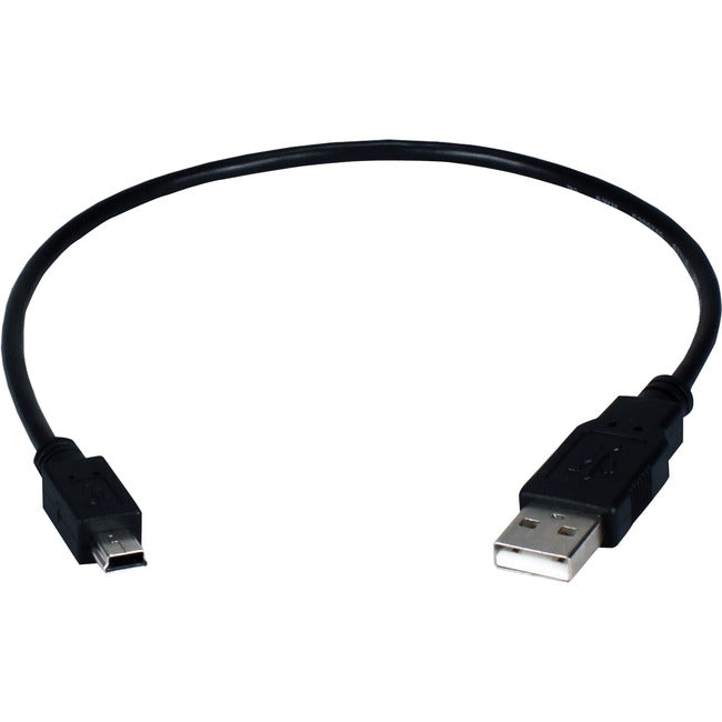 Qvs Usb 2.0 Type A Male To Mini B Male Sync And Charger Cable