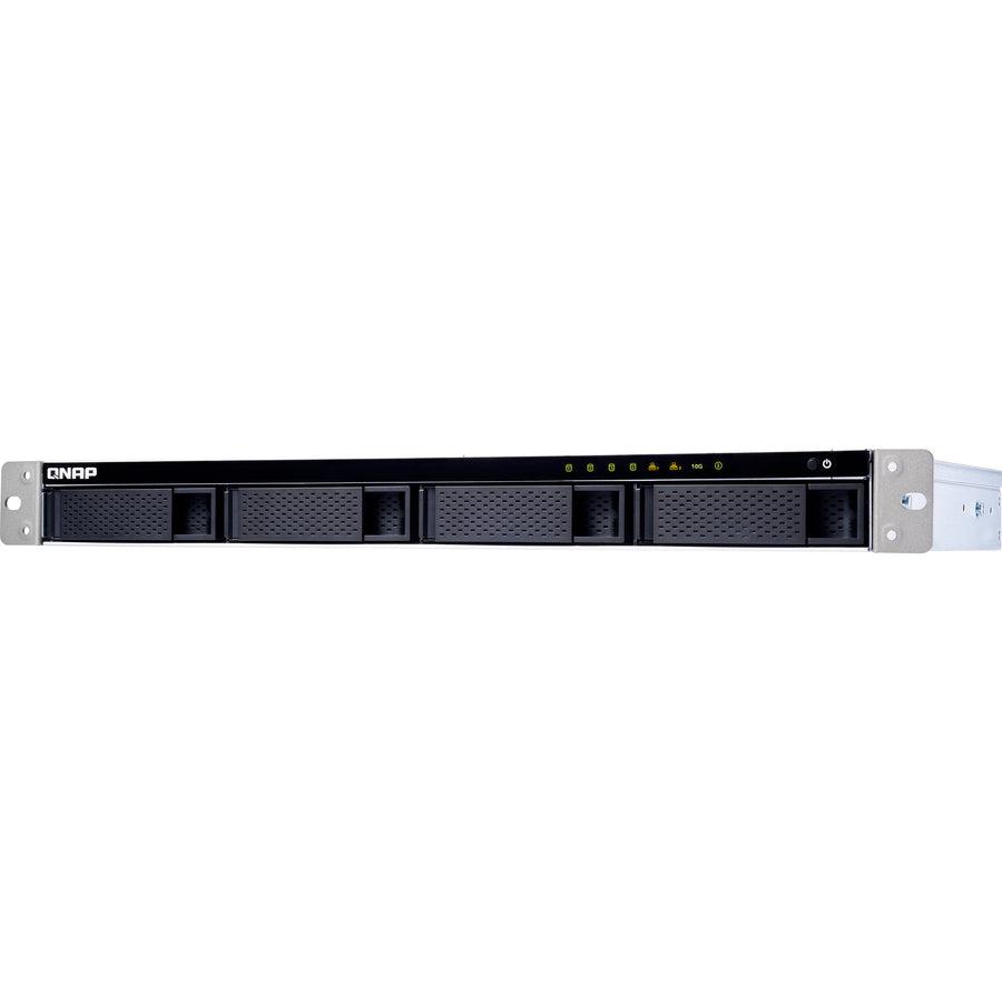 Qnap Ts-431Xeu-8G-Us Short Depth Rackmount Nas With Quad-Core Cpu And 10Gbe Sfp+ Port For Smb