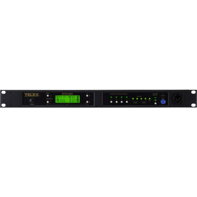 RTS Narrow Band UHF Two-Channel Wireless Synthesized Base Station BTR-80N-E5R