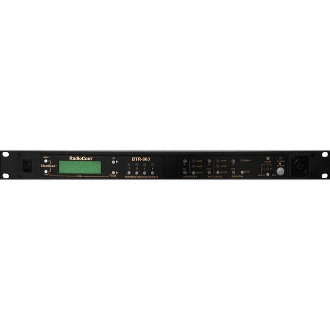 RTS Two-Channel UHF Synthesized Wireless Intercom Base Station BTR-800-F1R5