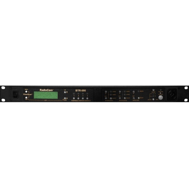 RTS Two-Channel UHF Synthesized Wireless Intercom Base Station BTR-800-F2R