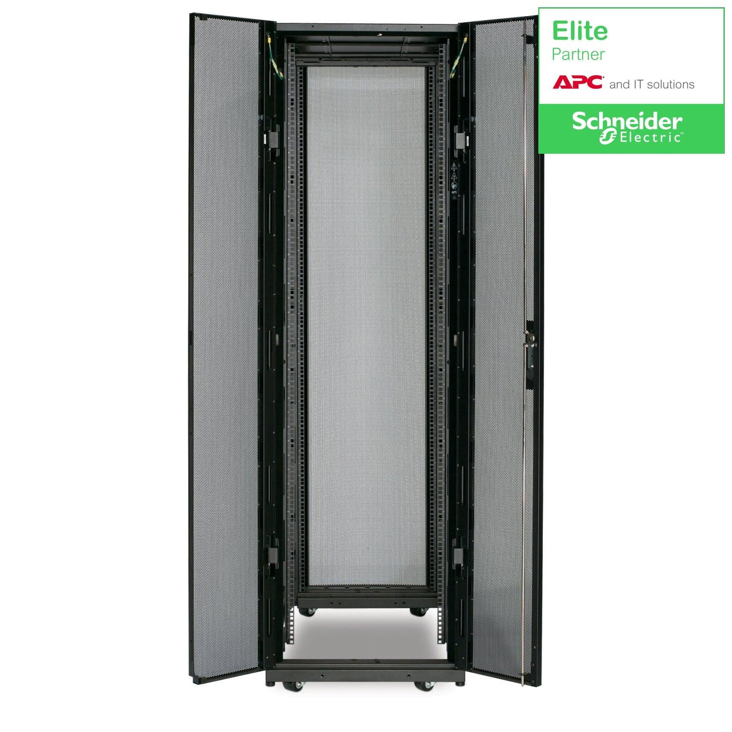 Rack Enclosure - APC NetShelter SX 42U Freestanding Black Cabinet | Tecisoft AR3100X609