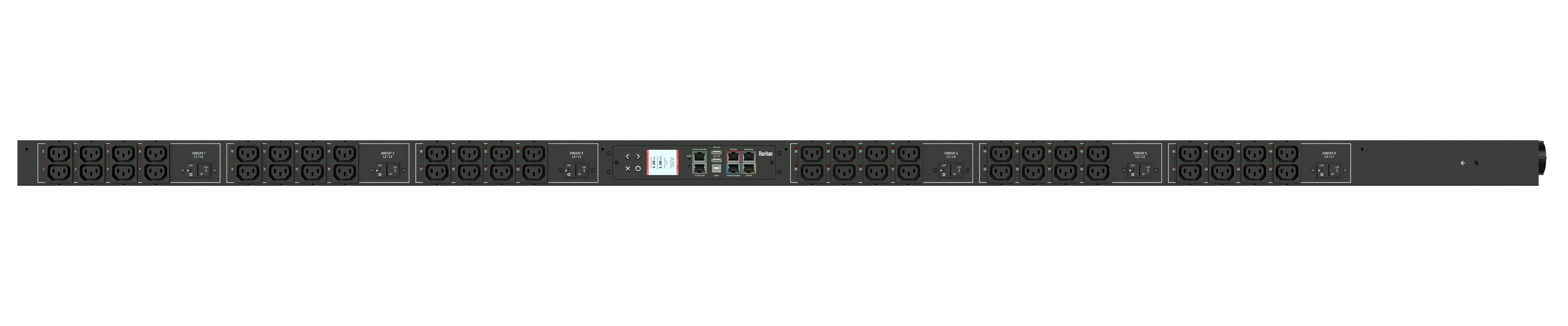 Rack PDU Monitored and Switched - Raritan PX3-5765V-V2 0U Vertical | TechSoft