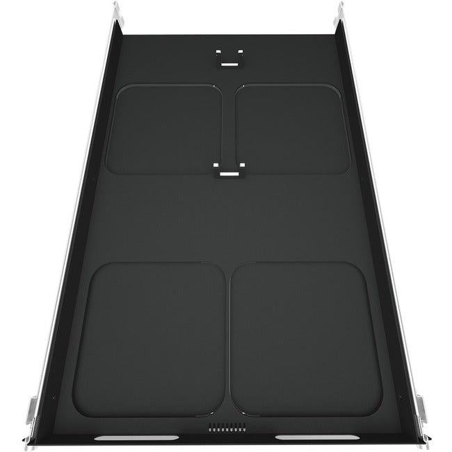 Rack Solutions 1U Mini Rack Tool-less Dry Sliding Shelf for Four Apple Mac Mini 112-4901