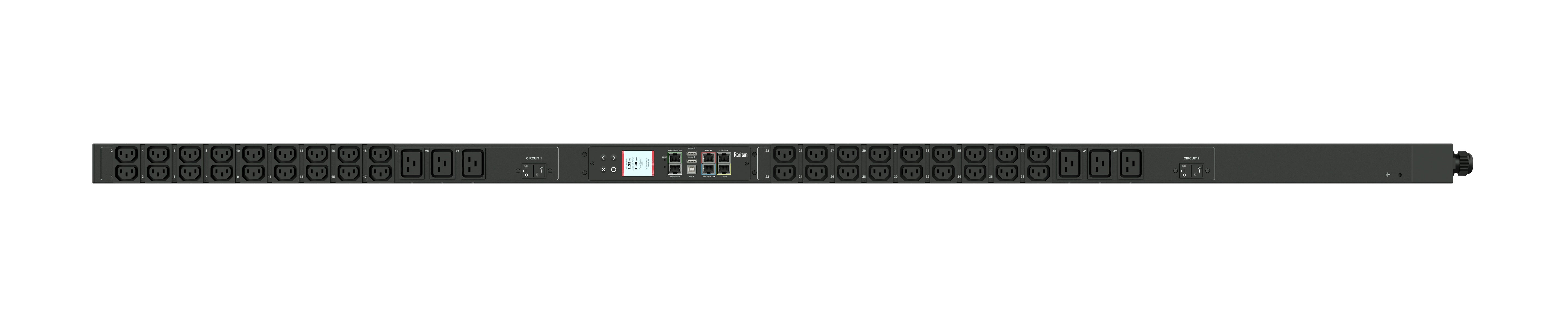 Raritan Px3-1862V-C5 Power Distribution Unit (Pdu) 42 Ac Outlet(S) 0U Black