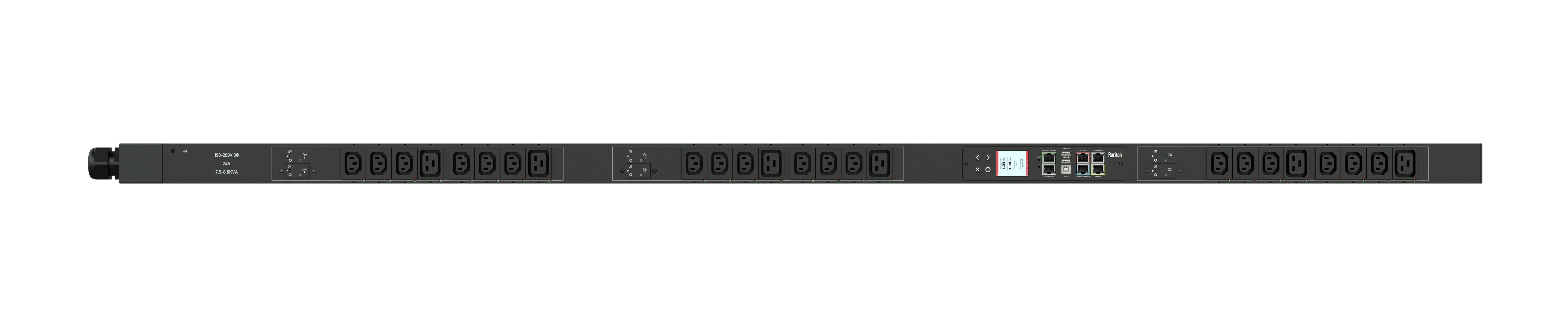 Raritan Px3-5524V Power Distribution Unit (Pdu) 24 Ac Outlet(S) 0U Black