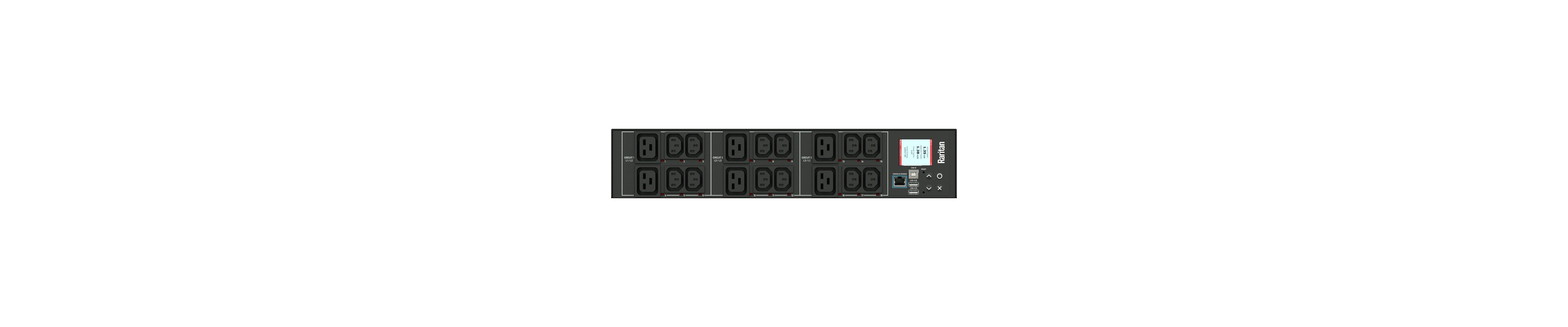 Raritan Px3-5902R Power Distribution Unit (Pdu) 18 Ac Outlet(S) 2U Black