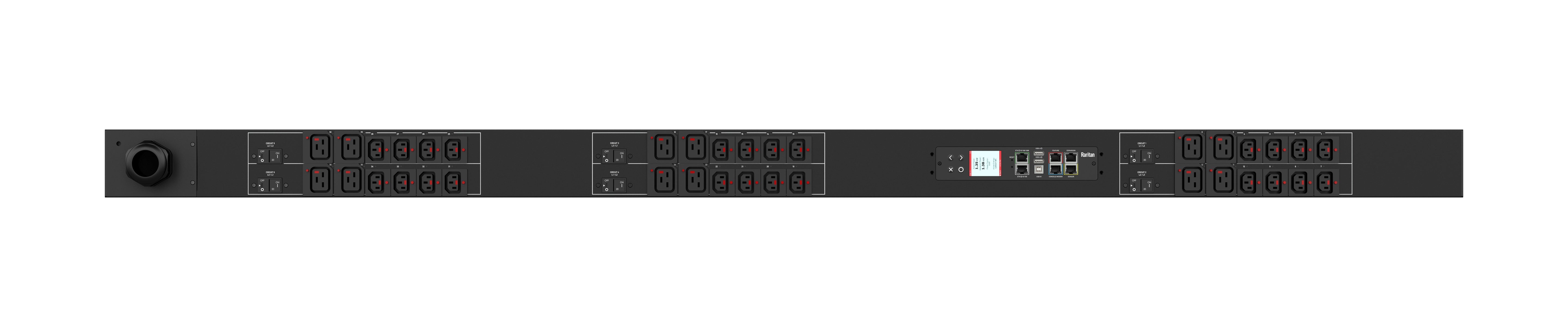 Raritan Px3-5905-E2V2 Power Distribution Unit (Pdu) 36 Ac Outlet(S) 0U Black
