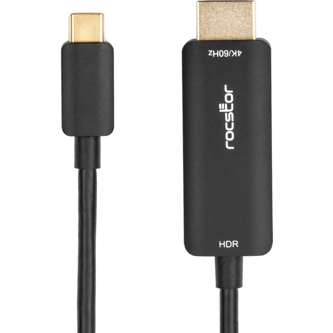 Rocstor Usb-C To Hdmi Video Cable 4K/60Hz - Usb Type-C To Hdmi - M/M