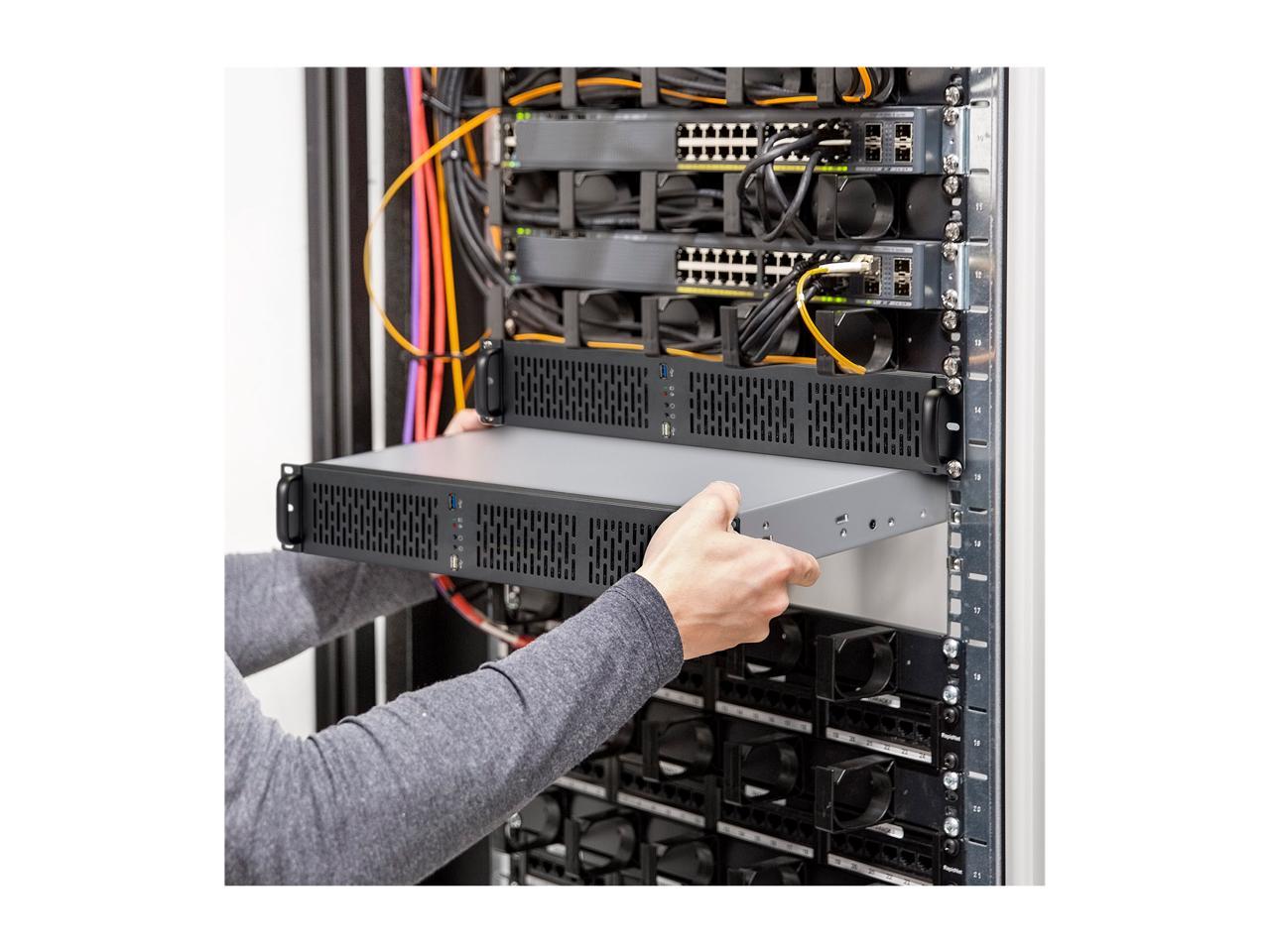 Rosewill 2U Rsv-Z2600U Rackmount Server Chassis | Carries Up To 12 3.5" Hdd | Includes 3 X 80Mm Fans