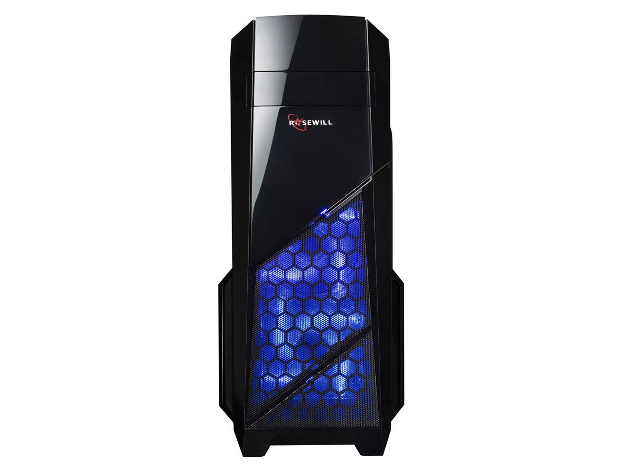 Rosewill Atx Mid Tower Gaming Computer Case, Supports Up To 400 Mm Long Vga Card Tyrfing