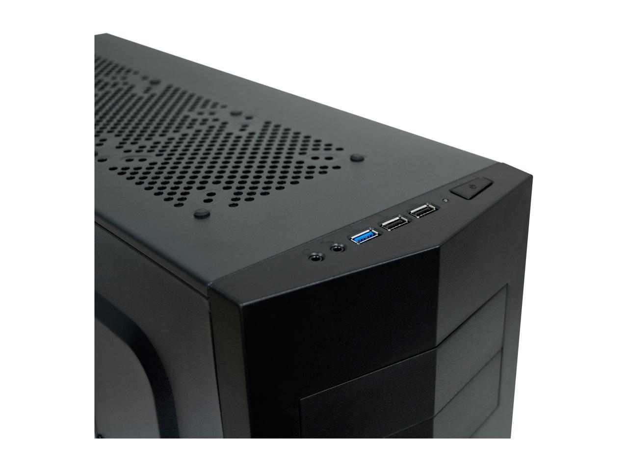 Rosewill Atx Mid Tower Gaming Computer Case, Supports Up To 400 Mm Long Vga Card Tyrfing