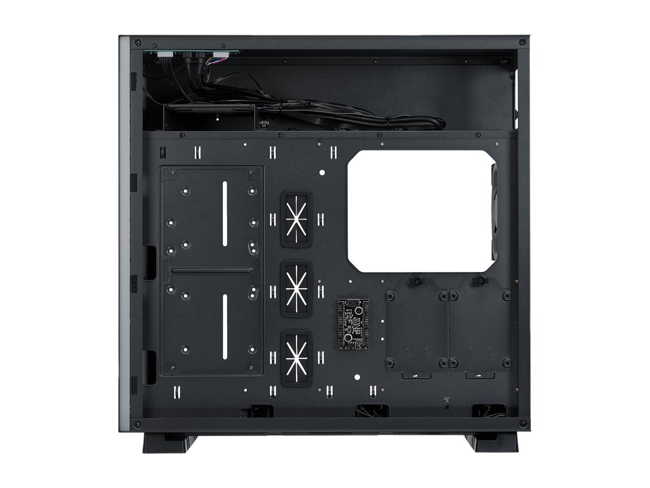 Rosewill Atx Mid Tower Gaming Pc Computer Case With Rgb Software Sync Dual Ring Rgb Led Fans