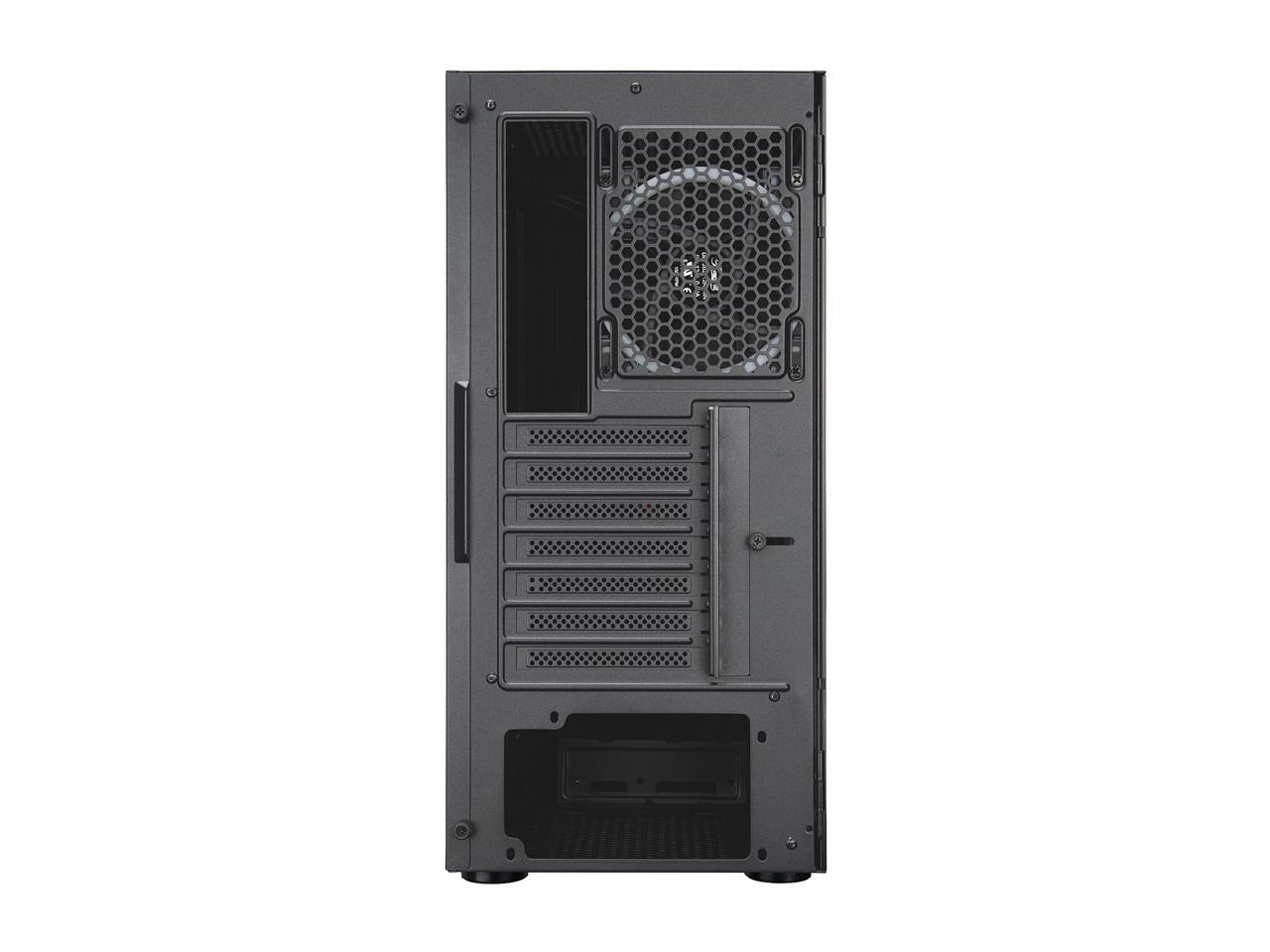 Rosewill Prism M Atx Mid Tower Gaming Pc Computer Case W/ Rgb Fan, 10 Backlit Modes