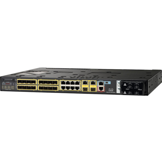 Rugged Ethernet Switch - 16 SFP PoE+ Ports Industrial Network | TecisoftRugged Ethernet Switch - 16 SFP PoE+ Ports Industrial Network | Tecisoft CGS-2520-16S-8PC