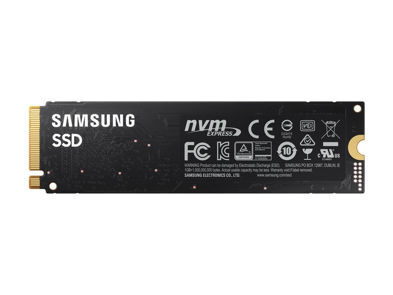 Samsung 980 M.2 2280 500Gb Pci-Express 3.0 X4, Nvme 1.4 V-Nand Mlc Internal Solid State Drive (Ssd) Mz-V8V500B/Am
