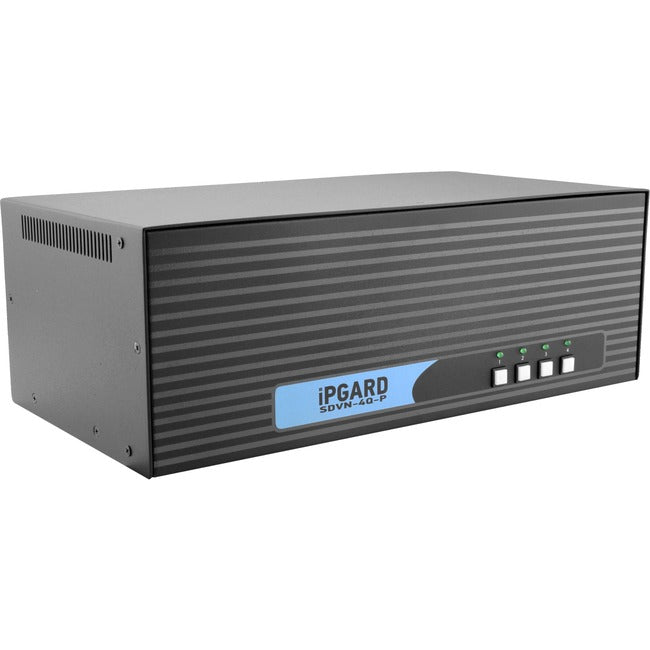 SDVN-4Q-P Secure 4-Port Quad-Head KVM Switch with CAC Port