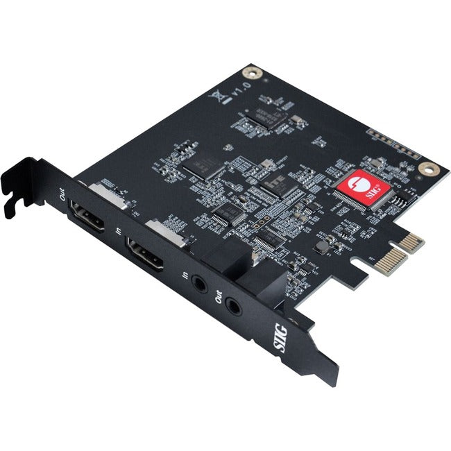 SIIG Live Game HDMI Capture PCIe Card 1080p CE-H25111-S1