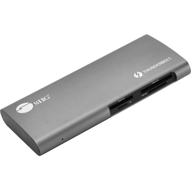 SIIG Thunderbolt 3 to Dual 4K Monitor Docking Station with PD - Titan Ridge JU-DK0G11-S1