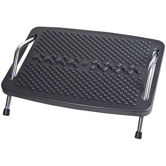 SYBA Multimedia Ergonomic Design Foot Rest with Metal Support, and Push-to-Tilt Sides SY-ACC65065
