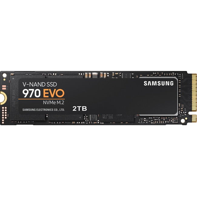 Samsung 970 EVO MZ-V7E2T0BW 2 TB Solid State Drive - M.2 2280 Internal - PCI Express (PCI Express 3.0 x4)