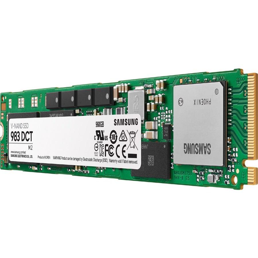 Samsung 983 Dct Series 960 Gb M.2 Pci-Express 3.0 X4 Solid State Drive (Samsung V-Nand 3-Bit Mlc)