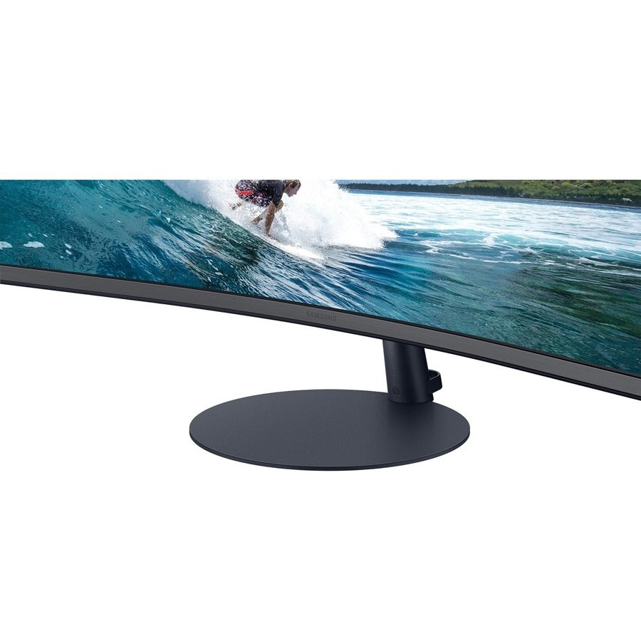 Samsung C27T550FDN 27 Class Full HD Curved Screen Gaming LCD Monitor - 16:9 - Dark Blue Gray" LC27T550FDNXZA