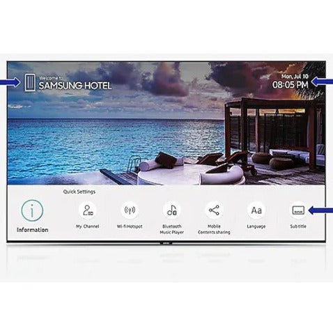 Samsung HQ50A/NJ690W HG32NJ690WF 32 Smart LED-LCD TV - HDTV - Black" HG32NJ690WFXZA