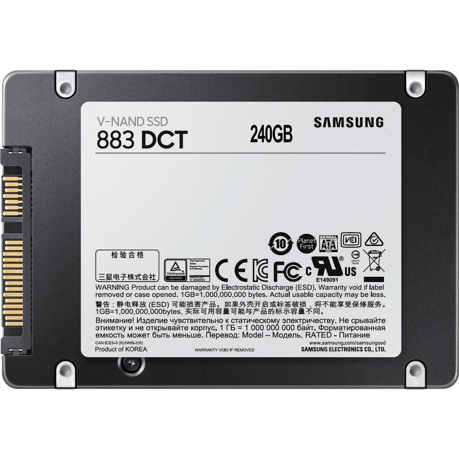 Samsung-IMSourcing 883 DCT MZ-7LH240NE 240 GB Solid State Drive - 2.5 Internal - SATA (SATA/600)"