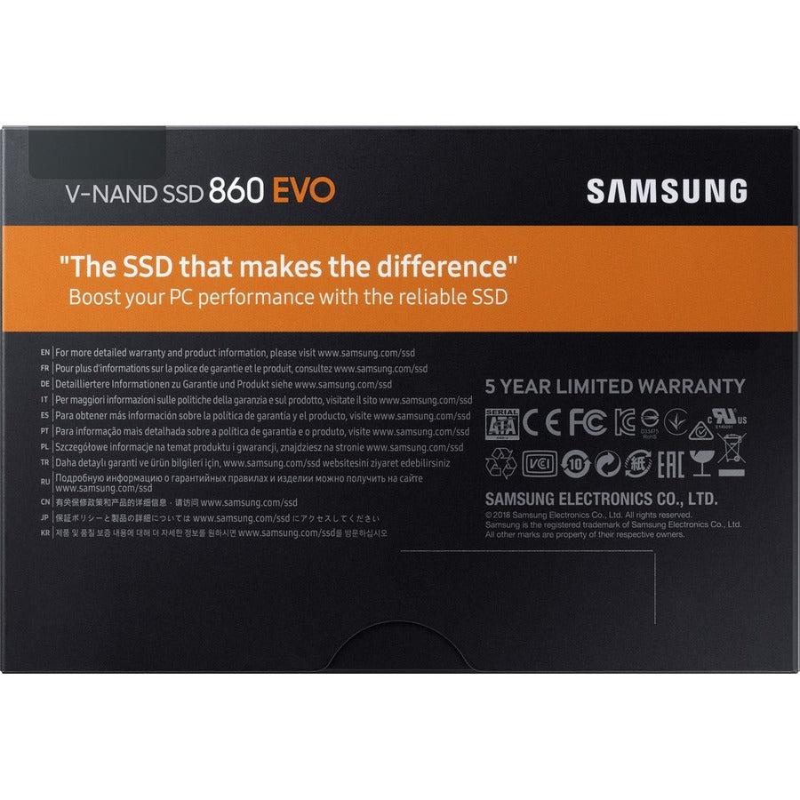 Samsung-IMSourcing 860 EVO MZ-76E4T0B/AM 4 TB Solid State Drive - 2.5 Internal - SATA (SATA/600)"