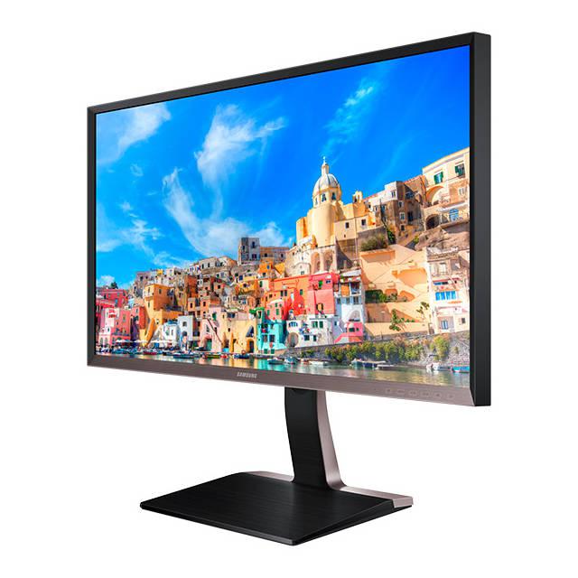 Samsung S32D850T 32 Inch Widescreen 3,000:1 5Ms Dvi/Hdmi/Displayport/Usb Led Lcd Monitor (Matt Black & Titanium Silver)
