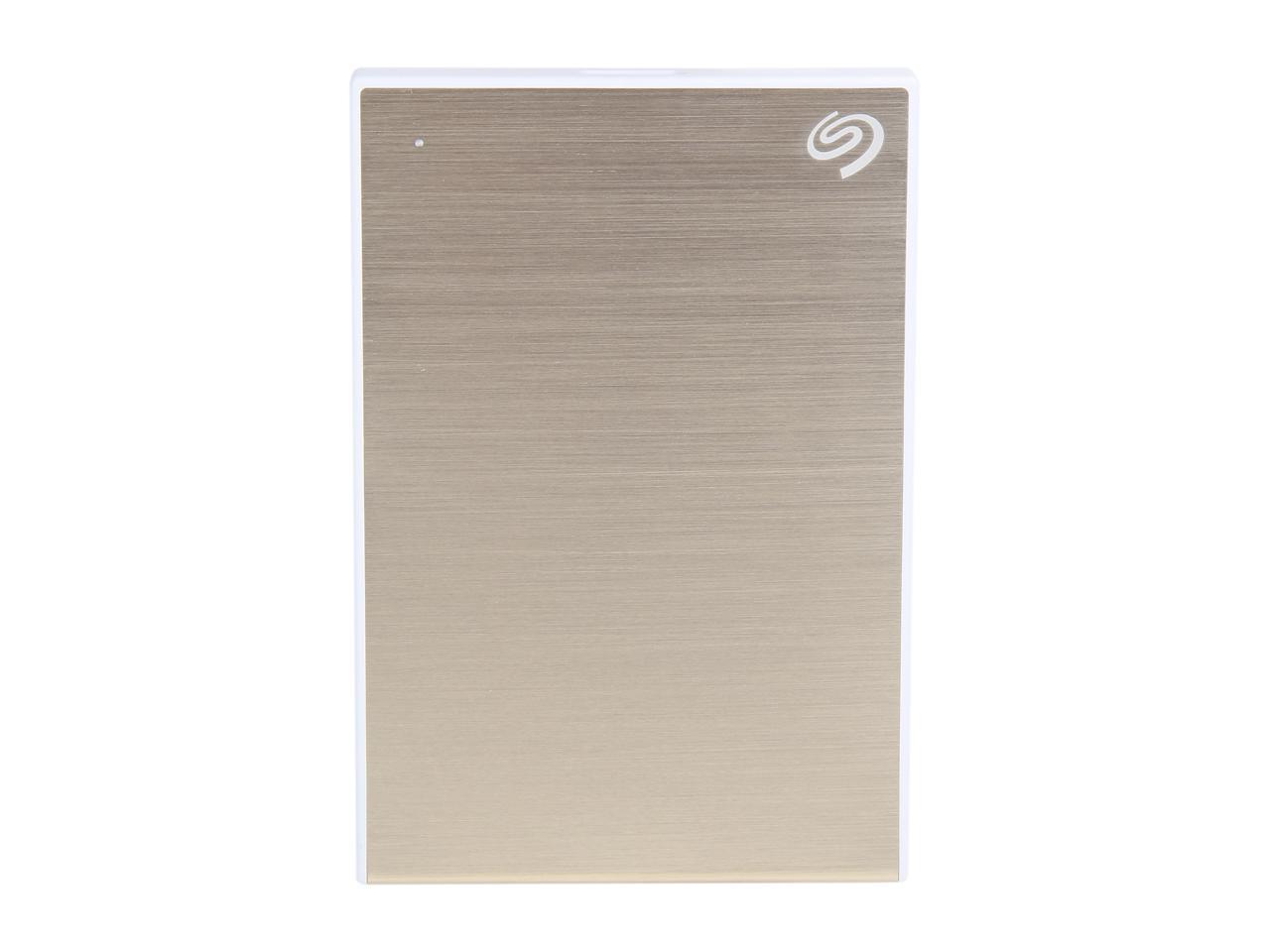 Seagate 4Tb Backup Plus Portable External Hard Drive Usb 3.0 Sthp4000404 Gold