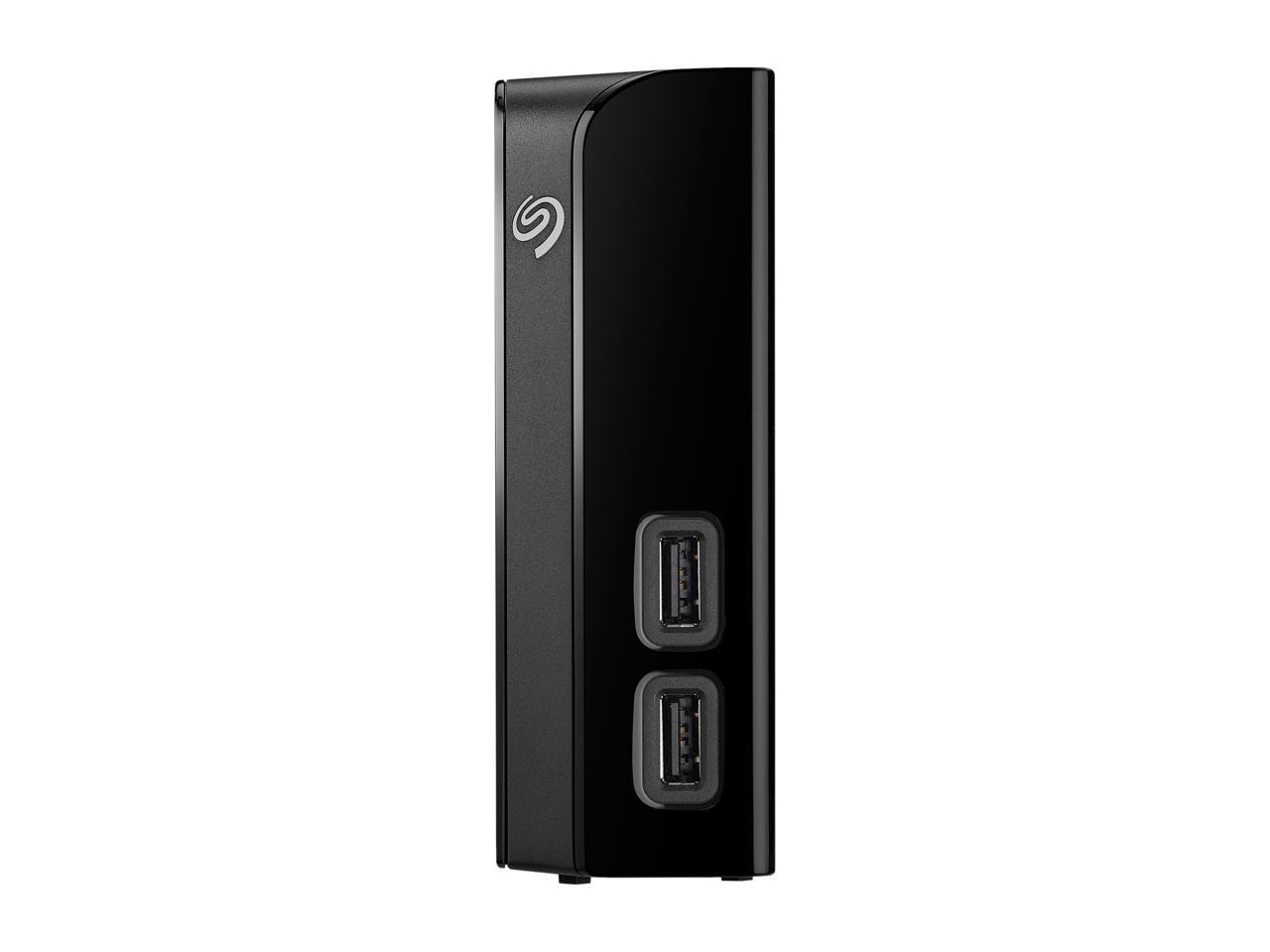 Seagate Backup Plus Hub 10Tb Usb 3.0 3.5" Desktop External Hard Drive Stel10000400 Black