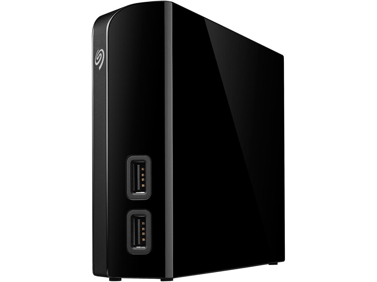 Seagate Backup Plus Hub 4Tb Usb 3.0 Desktop External Hard Drive Stel4000100 Black