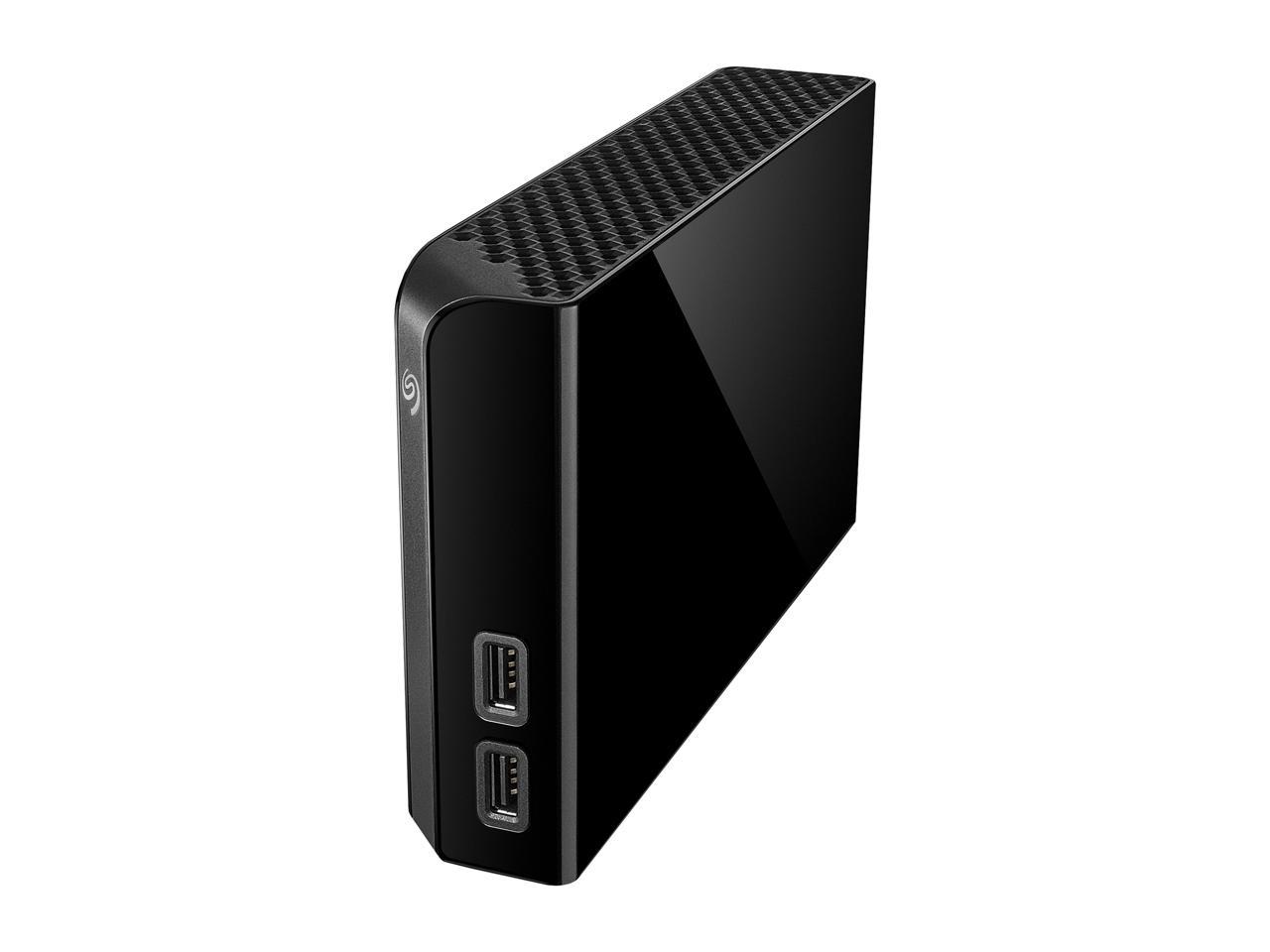 Seagate Backup Plus Hub 4Tb Usb 3.0 Desktop External Hard Drive Stel4000100 Black