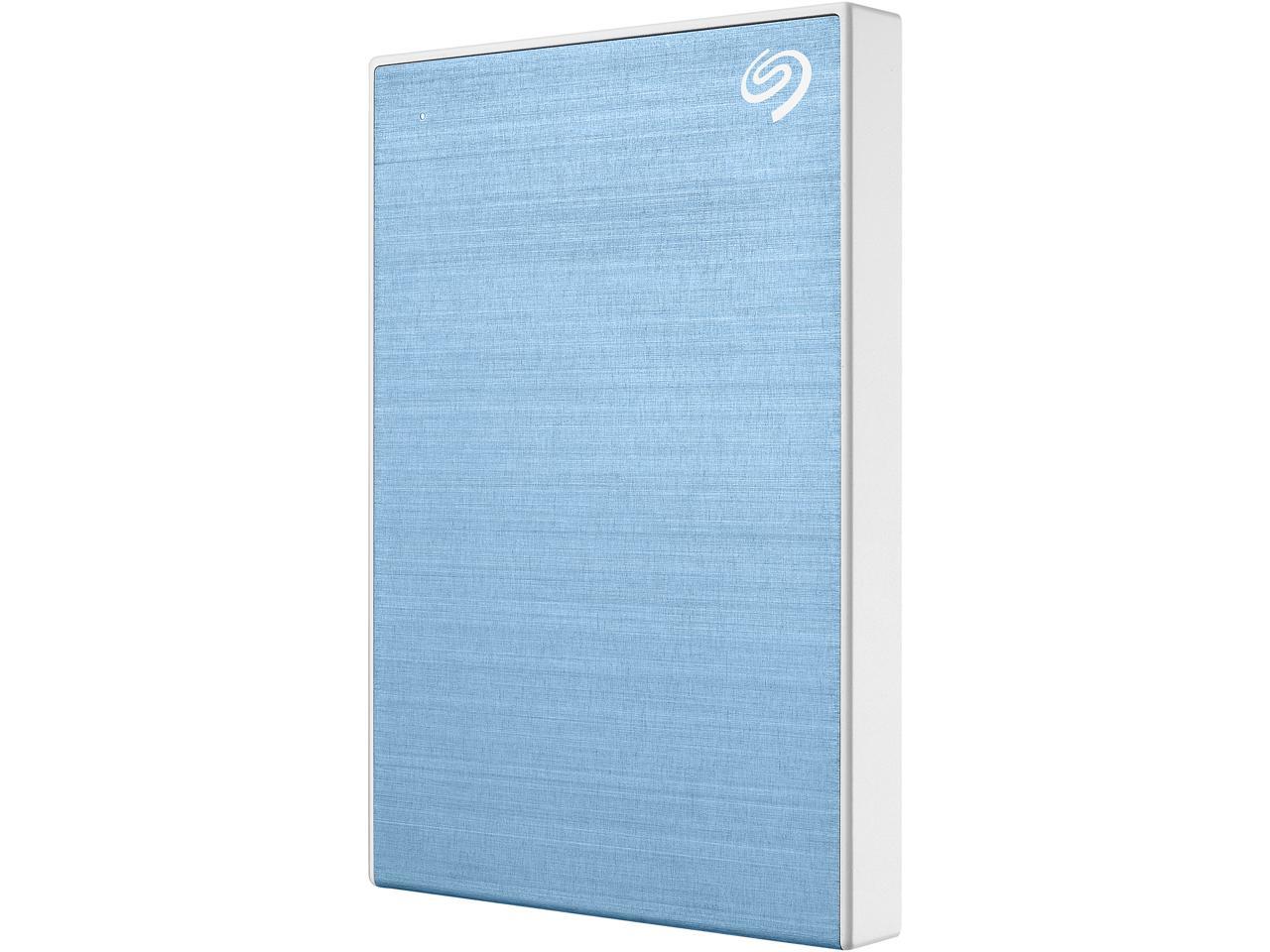 Seagate Backup Plus Slim Sthn1000402 1Tb Portable Hard Drive - External - Light Blue