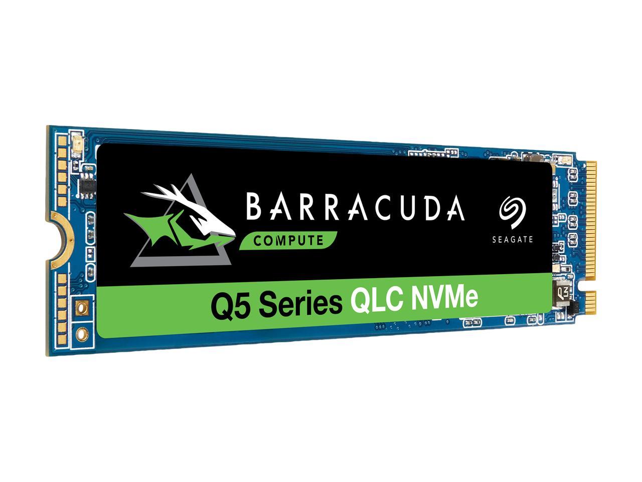 Seagate Barracuda Q5 M.2 2280 2Tb Pcie Gen3 X4 Nvme 1.3 3D Qlc Internal Solid State Drive (Ssd) Zp2000Cv3A001