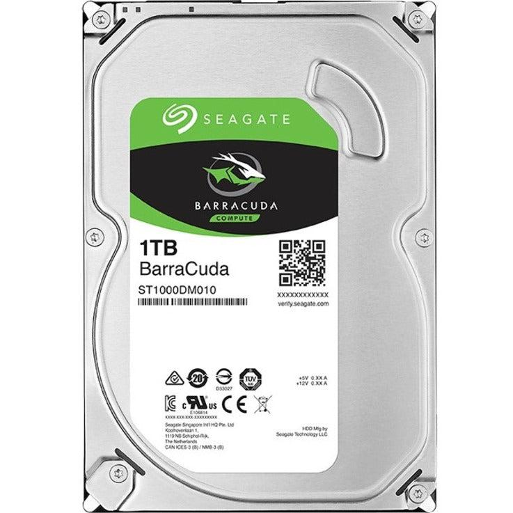 Seagate Barracuda St1000Dm010 1Tb 7200Rpm Sata 6.0 Gb/S 64Mb Hard Drive (3.5 Inch)