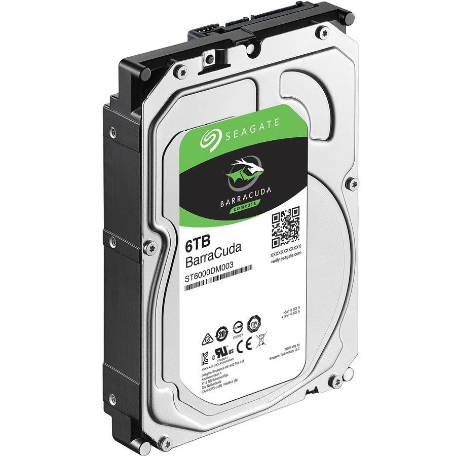 Seagate Barracuda St6000Dm003 6Tb 5400 Rpm 256Mb Cache Sata 6.0Gb/S 3.5" Internal Hard Drive Bare Drive