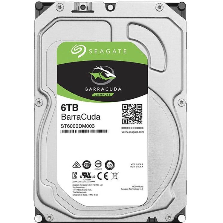Seagate Barracuda St6000Dm003 6Tb 5400 Rpm 256Mb Cache Sata 6.0Gb/S 3.5" Internal Hard Drive Bare Drive