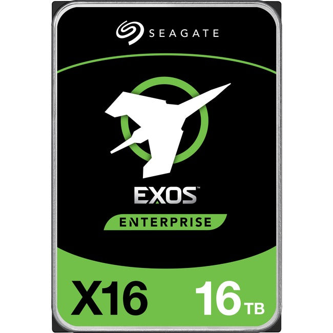 Seagate Exos X16 ST16000NM009G 16 TB Hard Drive - 3.5 Internal - SAS (12Gb/s SAS) - TAA Compliant"